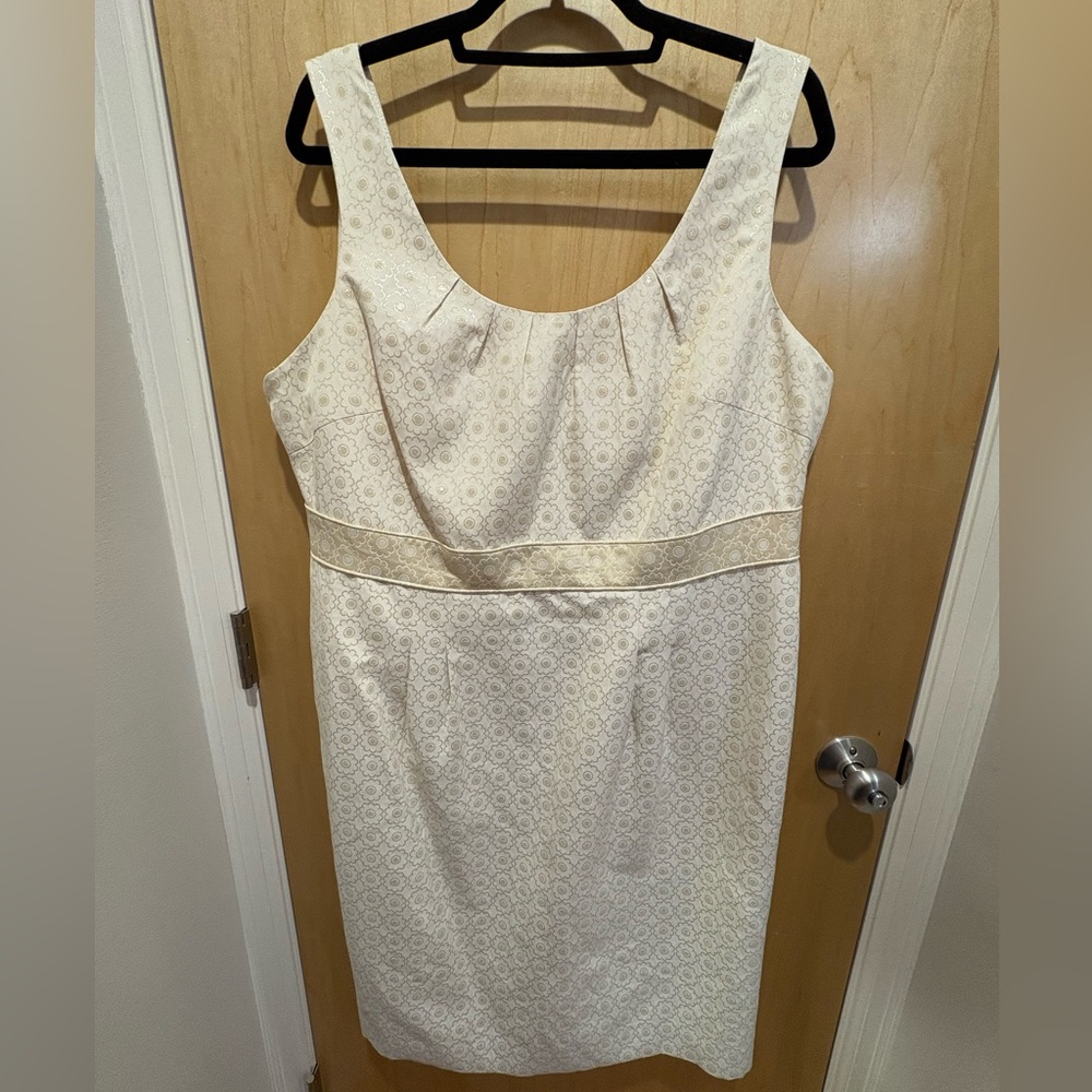 NWT Boden Jacquard Daisy Cocktail Dress